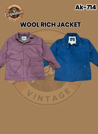 Wool rich Jacket Ak-714