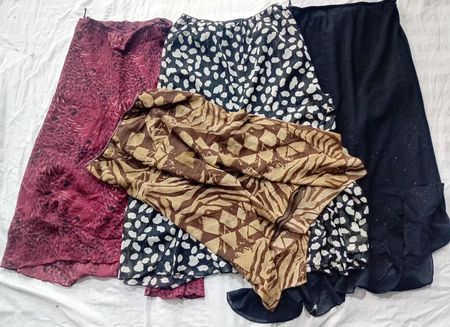 CR6136 Y2K POLY SKIRTS