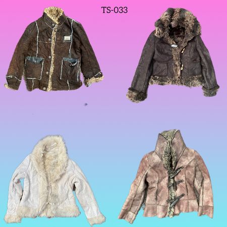 Y2K Unique Afghan Coat (TS-033)