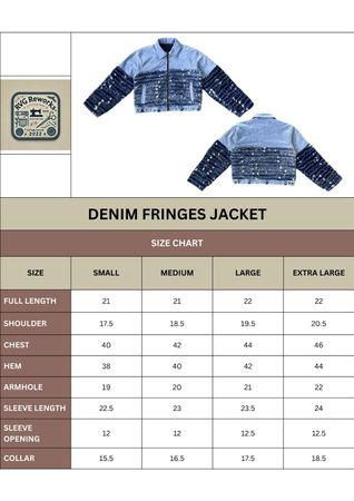 Upcycled Textured Cropped Denim Jacket