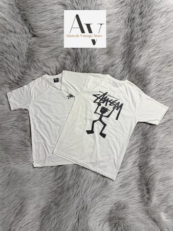 Stussy rework style worrier man t shirts