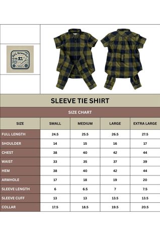 Camisa com Mangas Cinturadas Upcycled