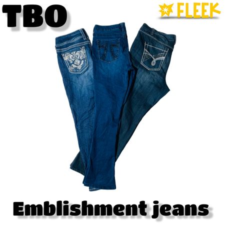 Emblishment jeans