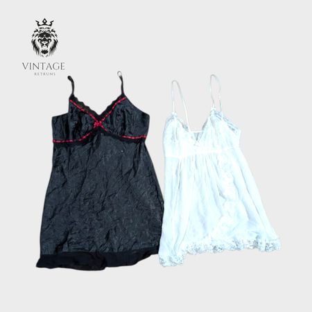 Y2K Silp Nighty Sexy Tops