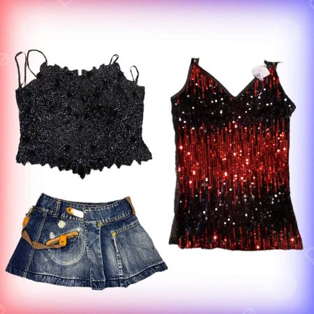 Mob Wife Era tops ( RX- 1270 )