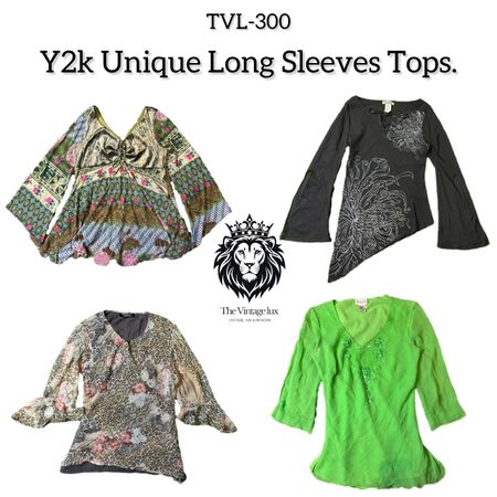 Y2K Long Sleeves Tops (TVL-300)