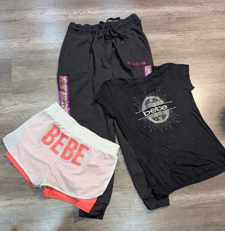 3374 - Bebe Vestido, Camisas, Calça, Shorts, Camisetas, Leggings