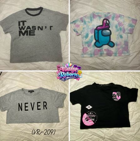 VR-209 | Y2K Crop Tops Bundle