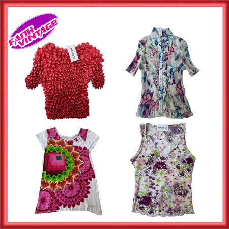 Texxy Tilts Mix Tops Dress and Skirt Bundle(FV-459)