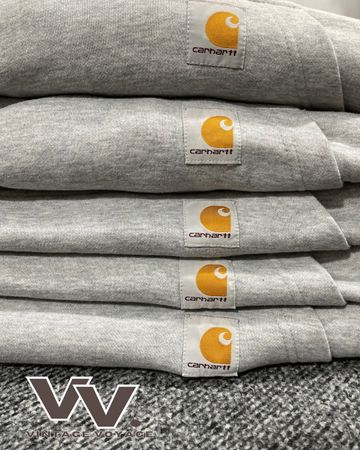 Carhartt style retravaillé sweat à capuche gris #28126