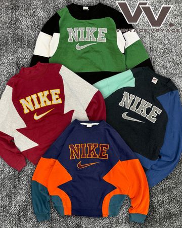 Nike reworked style crewneck sweatshirts #28126