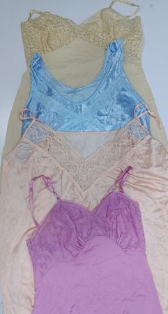 Y2K silk long nighties 10Pcs (RV # 137)