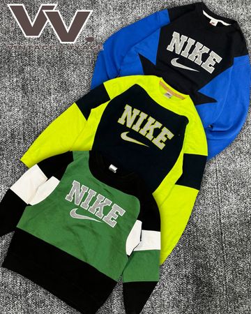Nike reworked style patchwork sweatshirts #28126