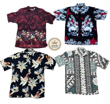 Hawaiian shirt 6 pcs At 413