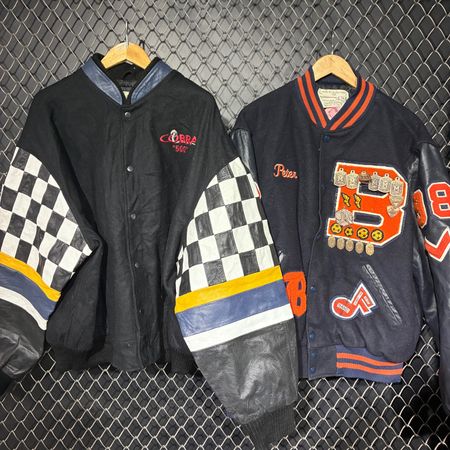 Classic Baseball Varsity Wool Jacket  (FNC:1405)