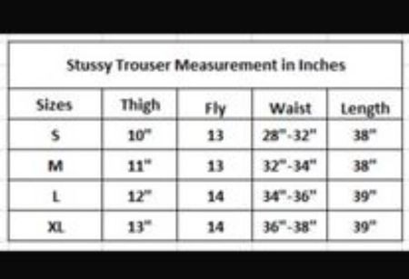 Stussy rework style sweatpants in all colours