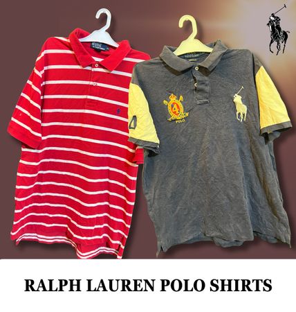 Ralph Lauren Polo shirts including Big Pony