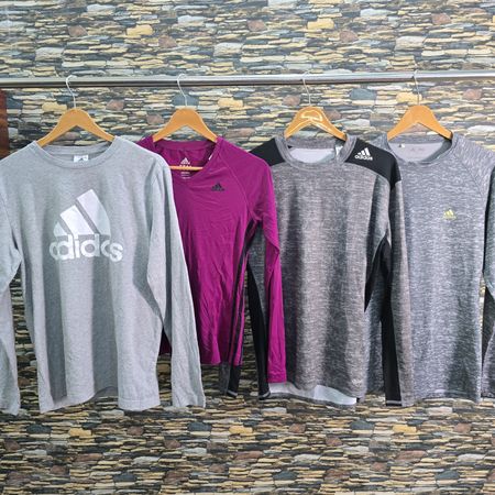 AV-0808 Adidas T-Shirts L/S | Branded Long Sleeve T-Shirts