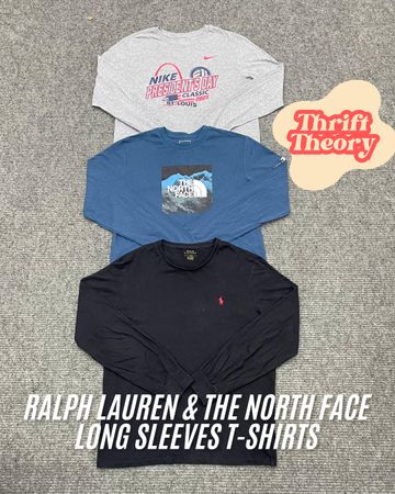 Ralph Lauren & The North Face Long Sleeves T-Shirts - (28/01)