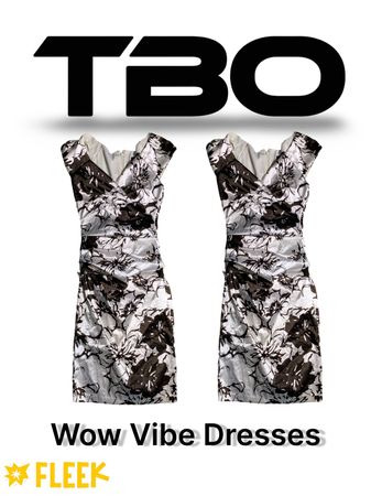 Wow Vibe Dresses    (TBO-213)