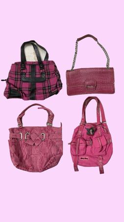 Y2k HotPink Bags