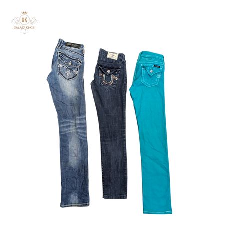 Miss Me True Religion And Rock Revival Skinny and Capri Jeans