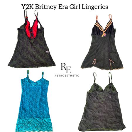 Y2K Britney Era Girl Lingeries RE-2751