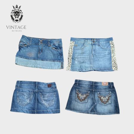 Y2K Micro Mini Gonne Sexy