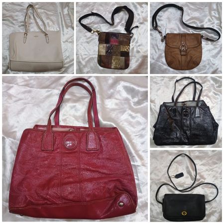 Coach Leather Bags – 19 pcs