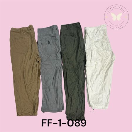 Everyday Cargo Capri Pants  (FF-1-089)