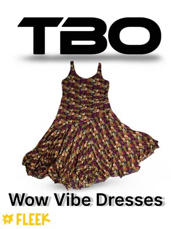 Wow Vibe Dresses    (TBO-224)