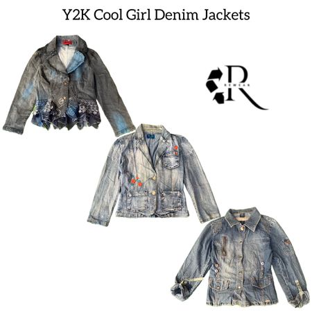 Y2k Cool Girl Denim Jackets RW -1520