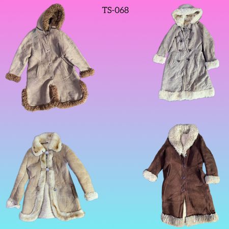 Y2K einzigartiger afghanischer Mantel (TS-068)