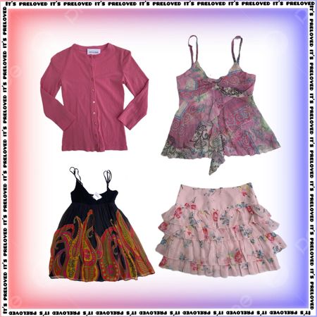 Ensemble Époque Clip Papillon - hauts, robes, jupes (SS-1903)