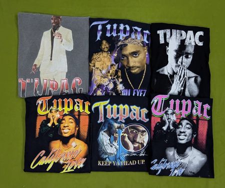 RV1968 Tupac Band Tshirts