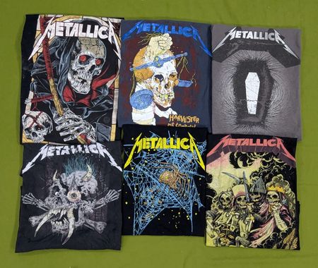 RV1971 Metallic Band Tshirts