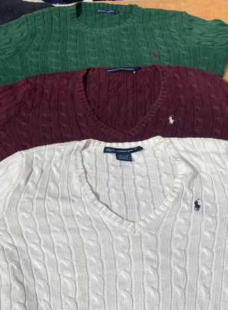 Ralph Lauren en tricot torsadé