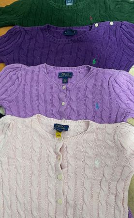 Ralph Lauren cable knits kids