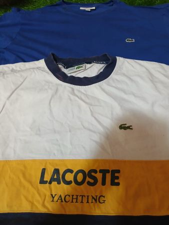 Lacoste polo et t-shirt