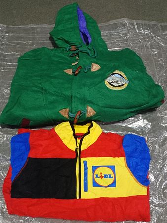 Multi Color Fleece Jacket