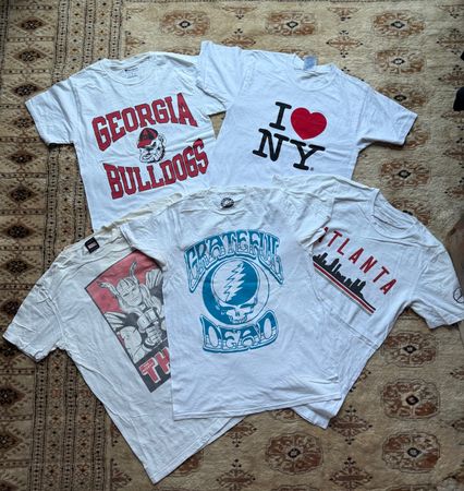 Y2K printer T-shirt fashion