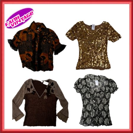 Meadow Sweet Half and Full Sleeves Shirt Bundle (FV-470)