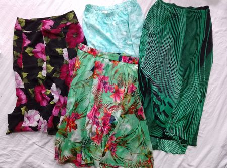 CR6191 Y2K Poly Skirts