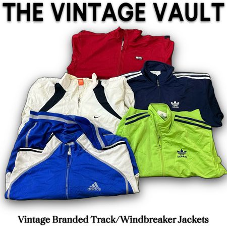 Vintage Branded Track/Windbreaker Jackets