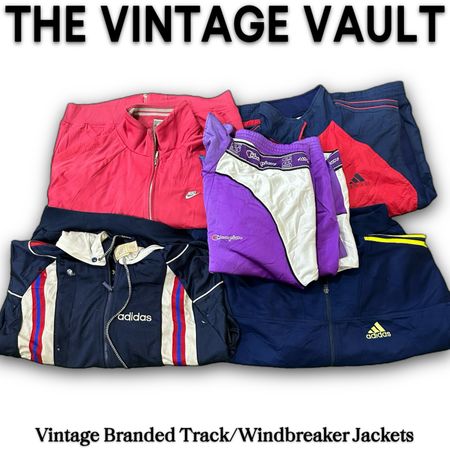 Vintage Branded Track/Windbreaker Jackets