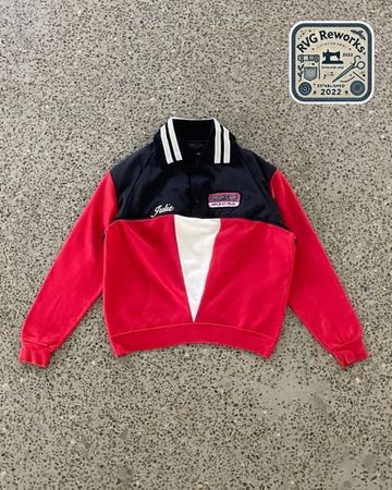 Upcycled Racing Patchwork Jacket