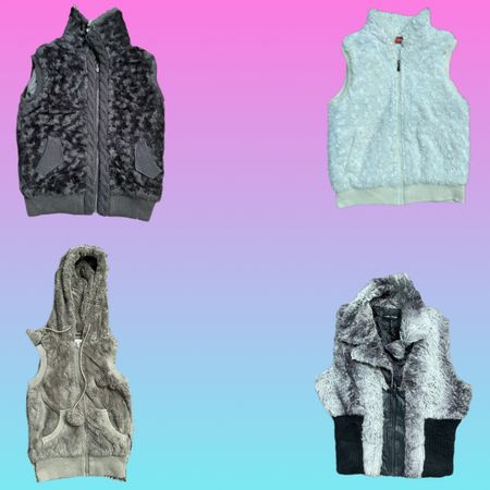 Y2K Coole Fellweste (TS-099)