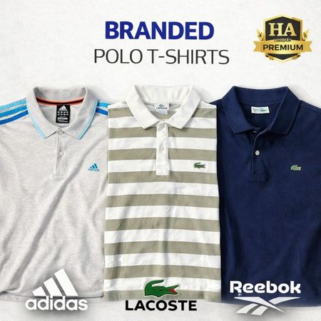 Branded Polo T-shirts Inc Lacoste Adidas