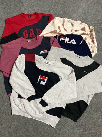 Upcycle Mixed Branded Jumper