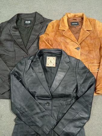 #234 Ladies Premium Y2k Leather Blazers